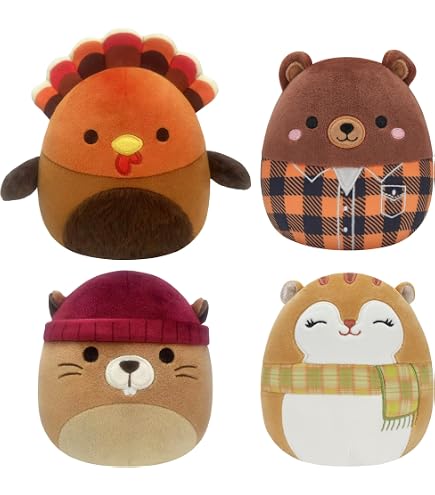 Squishmallows 10-Inch Omar The Teddy Bear - Official Jazwares Plush Toy, Super Soft