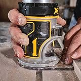 DeWalt DCW604NT 18V XR Cordless Brushless 1/4 Inch Router Kit No Batteries view 5