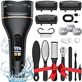 Electric Callus Remover for Feet Rechargeable Portable Electronic Foot File Pedicure Tools 16 In 1 Foot Callus Remover Kit Foot Scrubber Professional Foot Care To Remove Dead Skin Hard Skin Dry Cracks