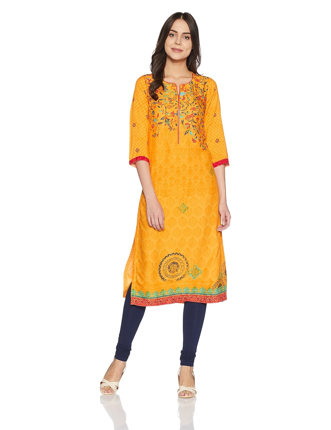 rangriti women's straight kurta