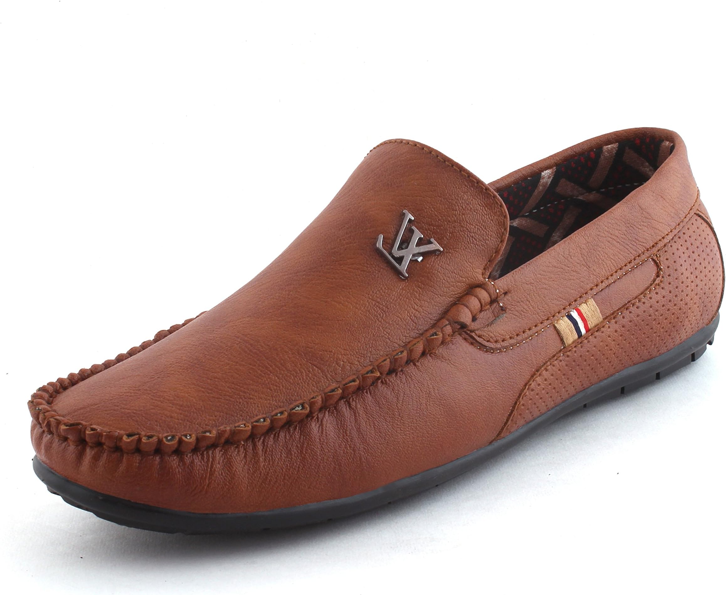 Walktoe Revoke from PL Dailywear/Officewear/Corparate/Lightweight Faux Leather Casual Shoes Loafer Shoes for Boys/Mens