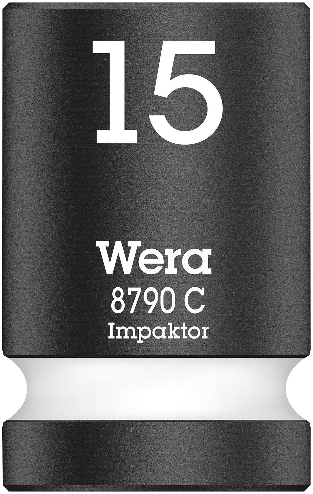 Wera 8790 C Impaktor Socket, 1/2" Drive, 15 mm, 05004572001, White