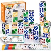 Shape & Color Rush Board Game for Ages 14+ – Strategic Pattern-Matching Challenge for Teens and Adults, 2–4 Players, Fast-Paced Logic Game with 4 Sets of Tiles, Ideal for Game Nights or Gifts