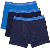 Calvin Klein Kids Boys' Modern Cotton Boxer Brief Underwear 3-Pack