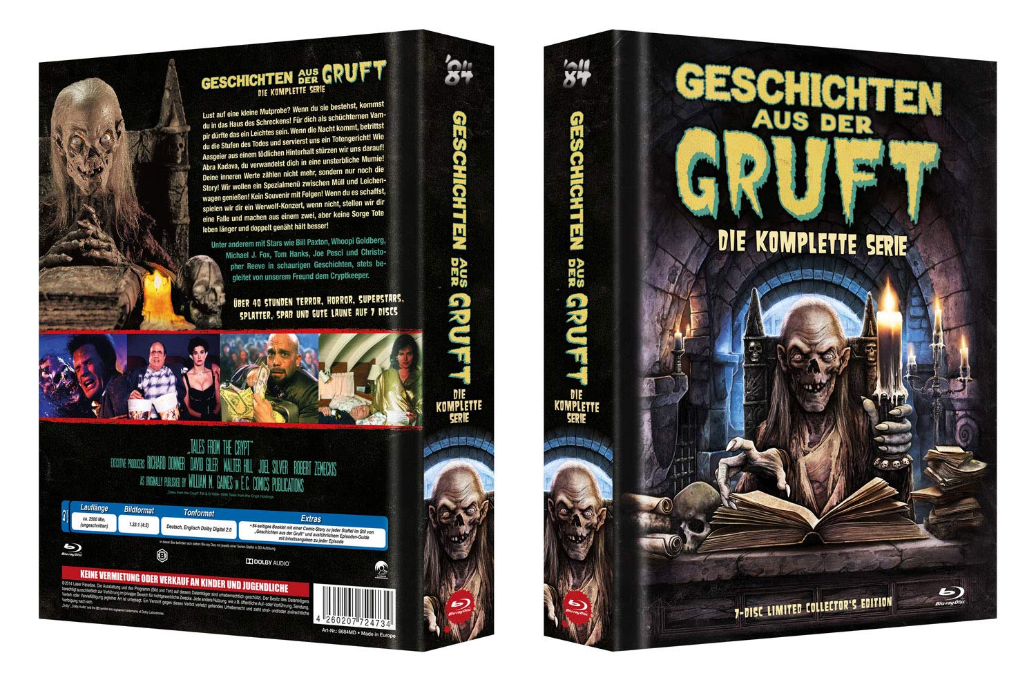 Geschichten Aus Der Gruft Limited Collector S Edition Mediabook Cover B Limitiert Auf 666 Stuck Blu Ray Amazon De Dvd Blu Ray