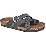 white mountain hayleigh flat sandals
