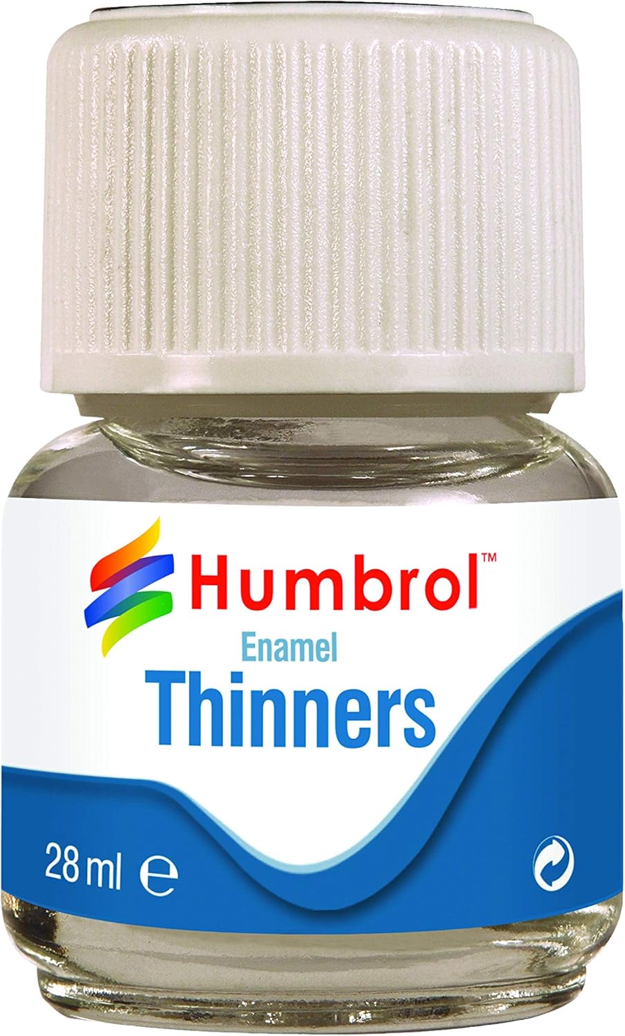 Humbrol AC7501 Enamel Thinners 28 ml Bottle, Transparent, 28 ml (Pack of 1)