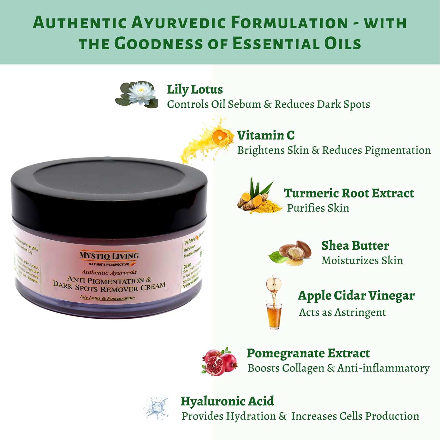 hyperpigmentation ayurvedic cream