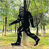 7.4ft Bigfoot Metal Outdoor Decor Big Foot Sasquatch Gifts for Men/Women Bigfoot Silhouette Statues for Yard Art, Patio, Lawn, Forests, Garden Decor, Yard Display, Garden Decorations
