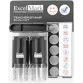 ExcelMark A17 Teacher Self-Inking Rubber Stamp Kit