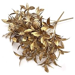 CATTREE Artificial Golden Plants for Christmas
