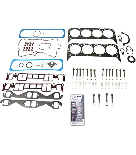 Intake Gaskets For Honda Fit Complete Engine Gasket Set For 96-02 Chevy/GMC/Cadillac 5.7L V8 (VIN R) 5.7L Vortec V8 Gasket Set - Foto 14
