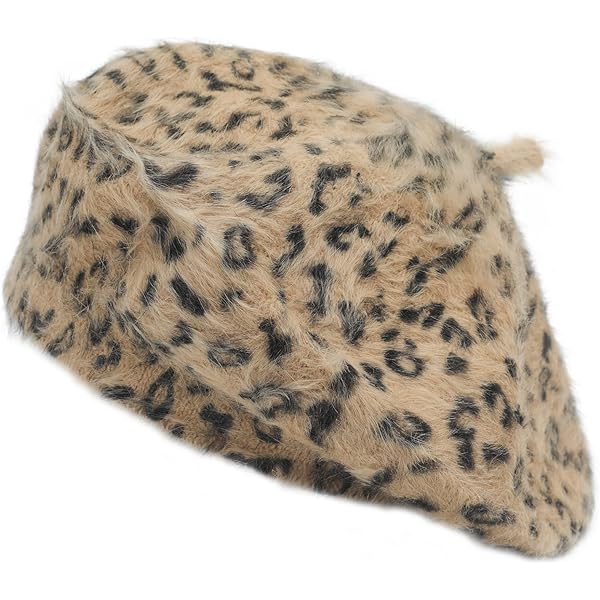 帽子 OLD STANDARDS - ANIMAL BIG BERET Leopard OLD STANDARDS - ANIMAL BIG BERET (Leopard) - CANVAS CLOTHING