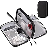 Arae Electronic Organizer, Travel Cable Organizer, Double Layers Portable Waterproof Pouch, Electronic Accessories Storage Ca