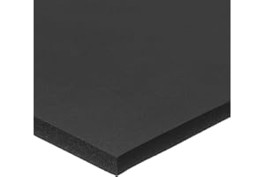 USA SEALING INC. USA Sealing ZUSAESR-S-119 Soft EPDM Foam Sheet, No Adhesive, 3/8" Height, 12" Width, 12" Length