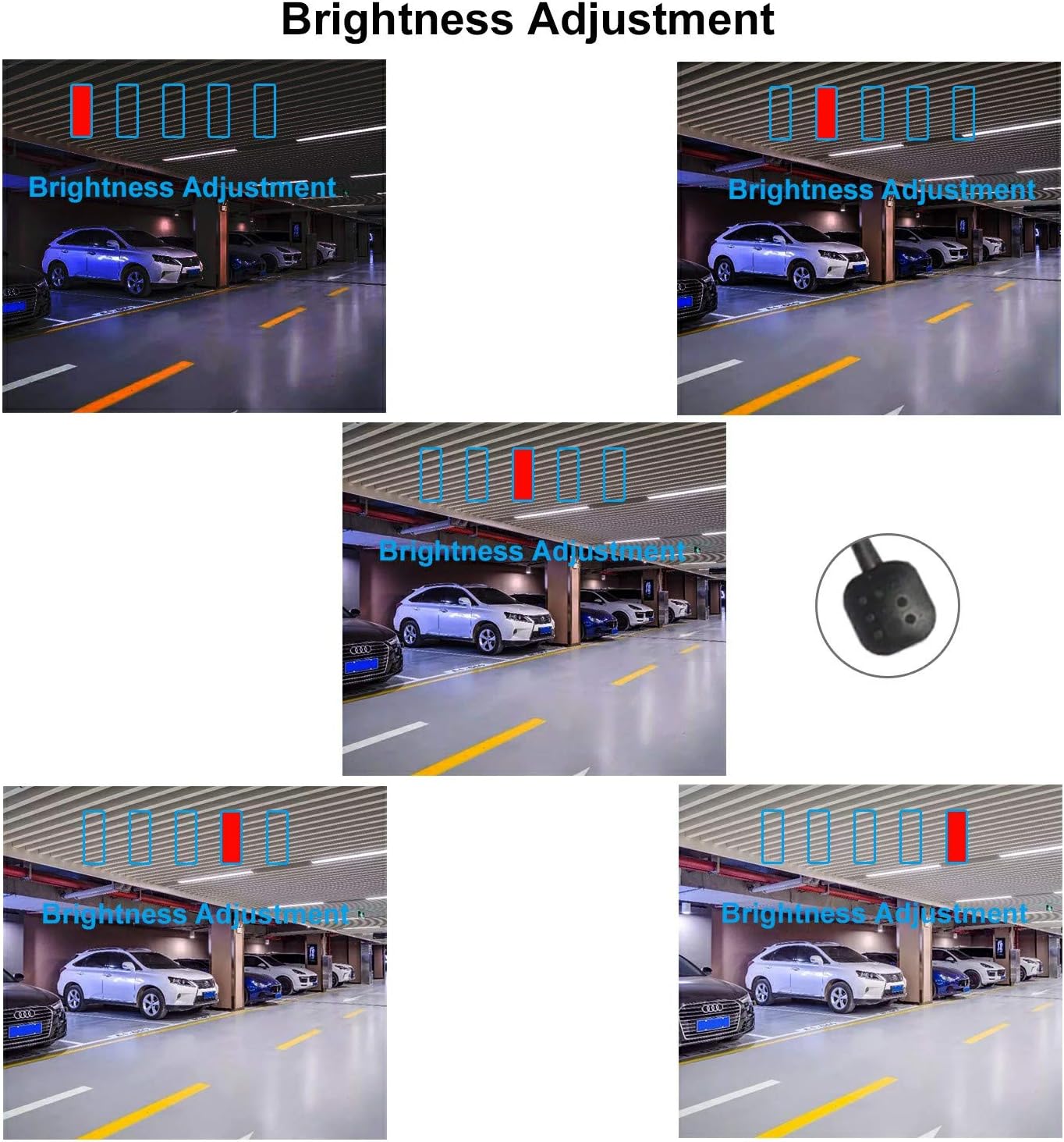 PARKVISION Universal Reversing Camera for Cars, 12-24V Wide Voltage Backup Camera with Adjustable View - Image 5