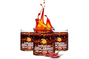 Momofuku Original Chili Crunch Multipack by David Chang, 5.5 Ounces Each, Chili Oil with Crunchy Garlic and Shallots, Spicy Chili Crisp for Cooking as Sauce or Topping, 3 Pack