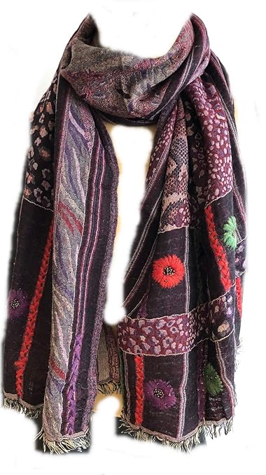 Mala Alisha ** Schal ANGELINA berry ** * NP € 129 ** NEU