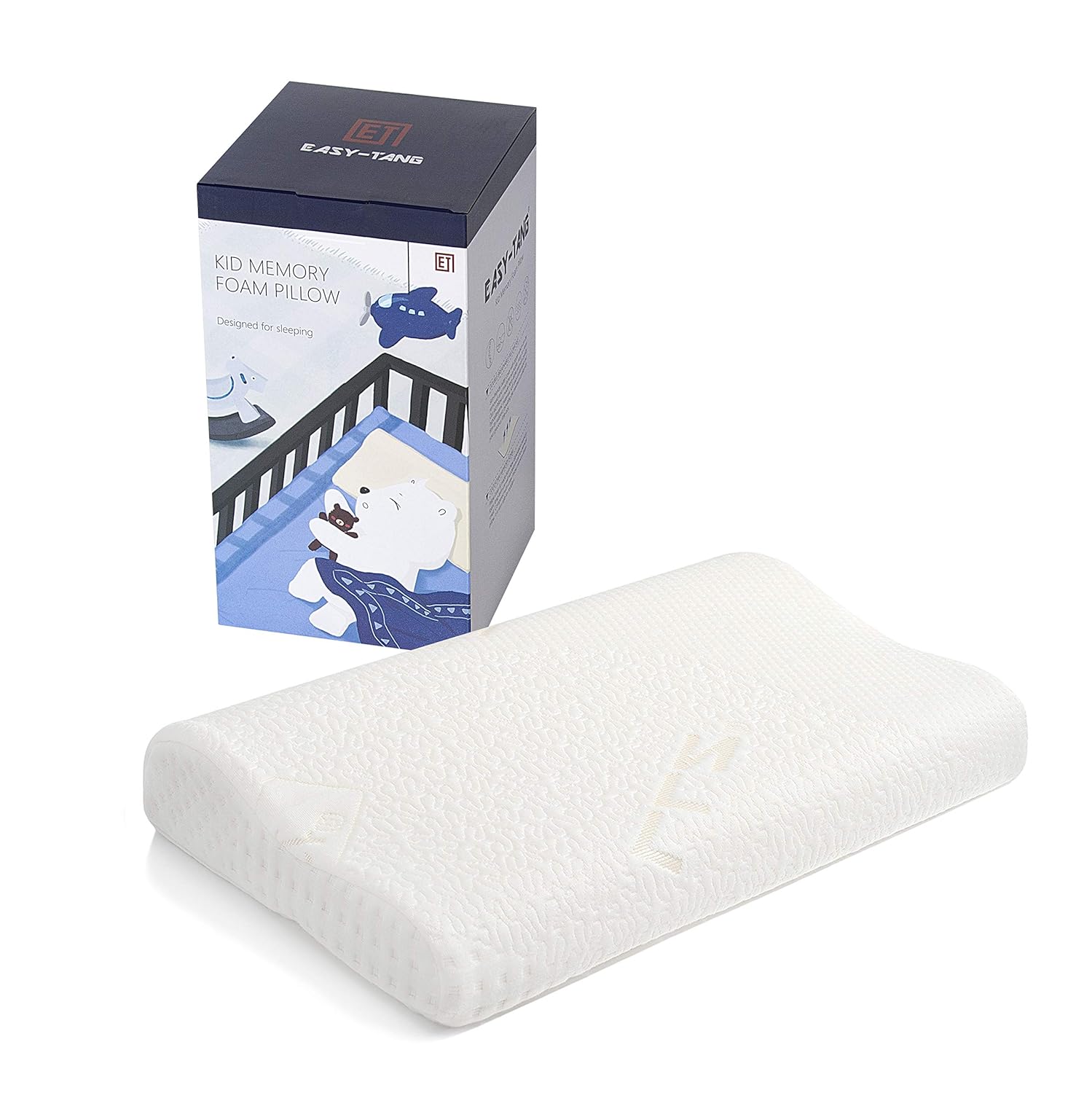 Amazon Com Easy Tang Kid Memory Foam Pillow For Toddler Baby