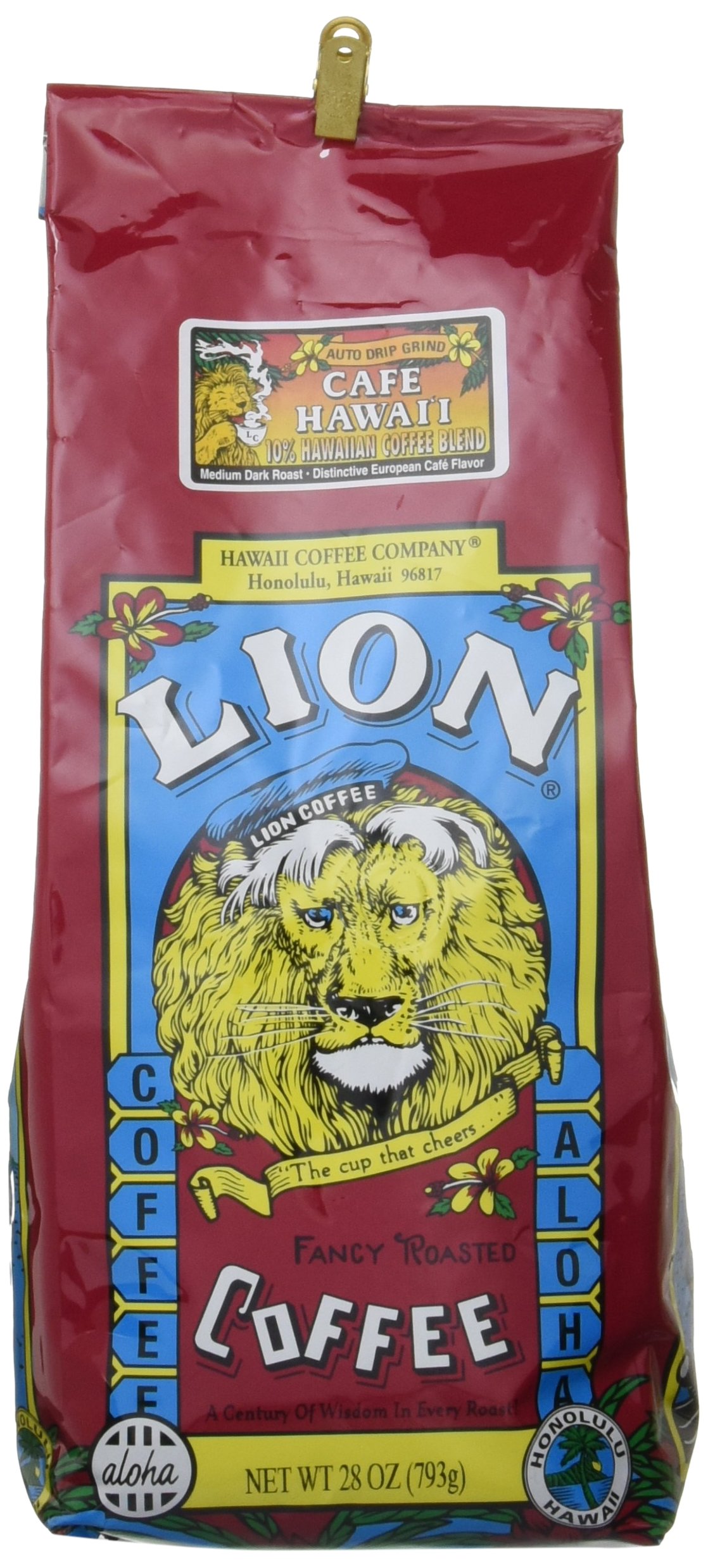 LION Coffee カフェ ハワイ (ミディアム ダーク ロースト) 793g レギュラー(粉)商品画像