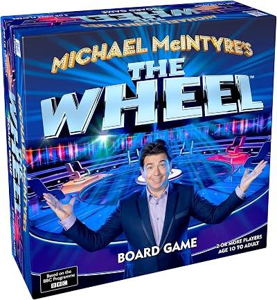 Rascals Michael McIntyre's The Wheel Board Game 2+ Players 30+ Min