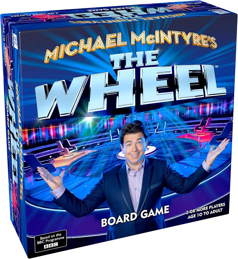 Rascals Michael McIntyre's The Wheel Board Game 2+ Players 30+ Min