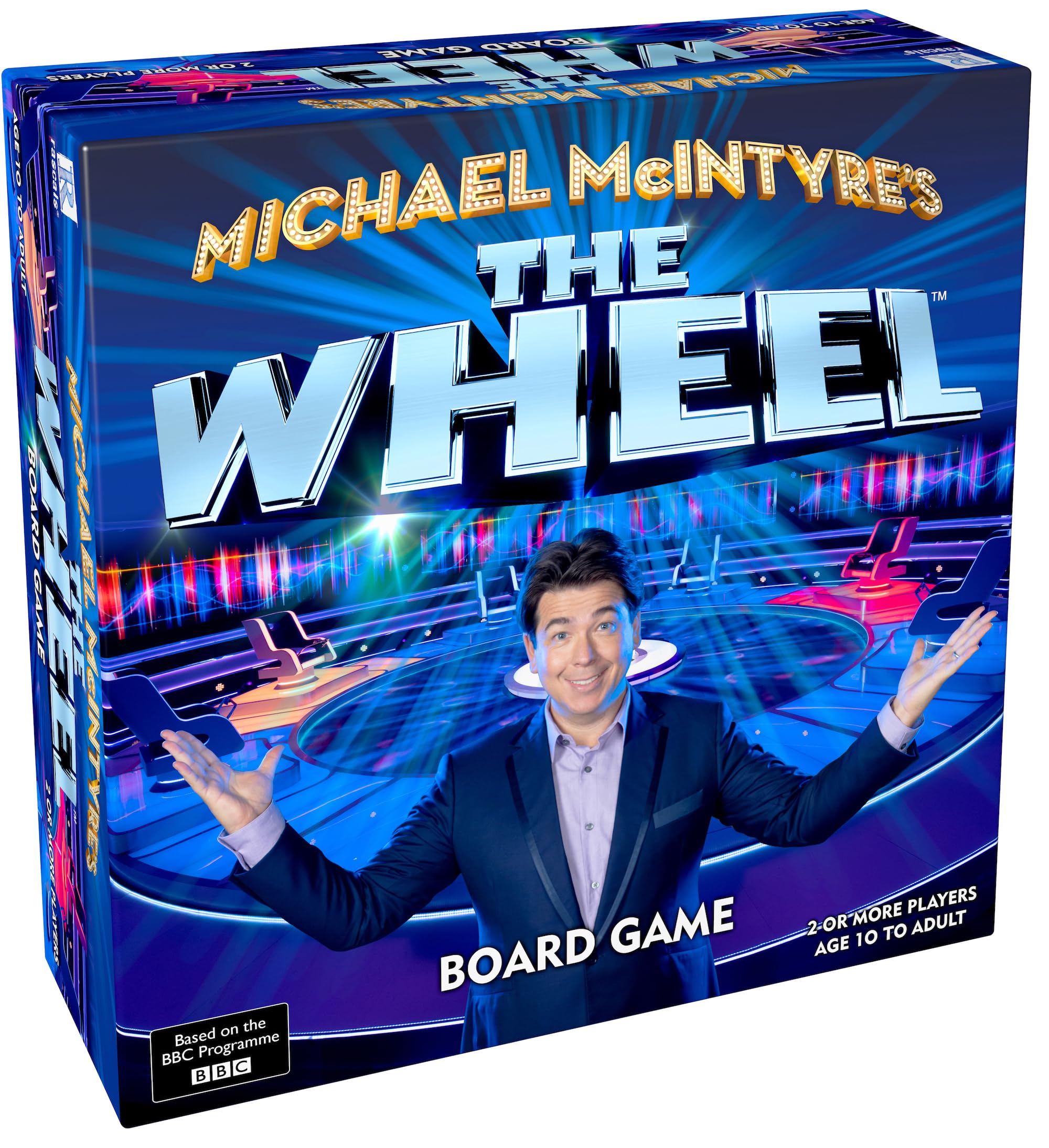 Rascals | Michael McIntyre's The Wheel | Family Party Board Game | Ages 10+ | 2+ Players | 30+ Minutes Playing Time