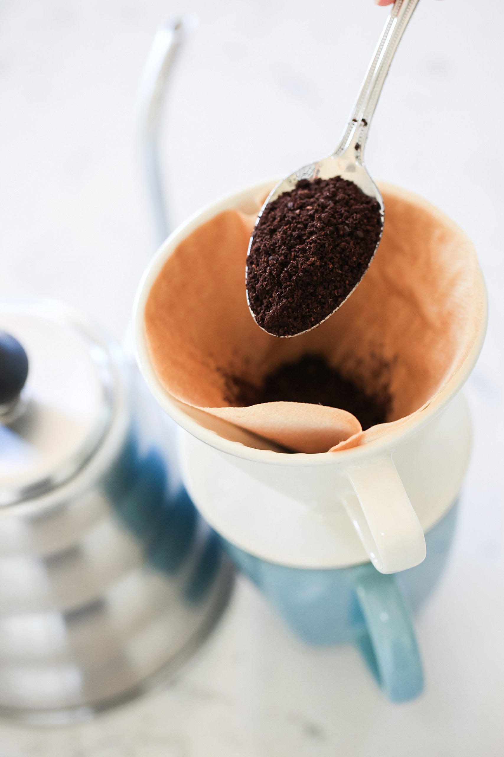 Pour Over Coffee Dripper Single Cup Ceramic Coffee Maker With 40