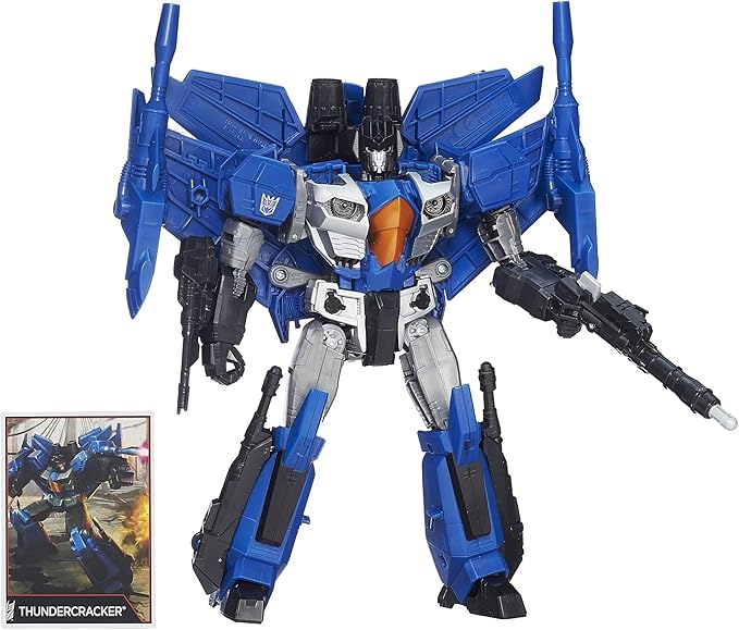 Amazon.com: Figura de Thundercraker Clase Lider de Transformers Generations, Multi Color: Toys \u0026 Games
