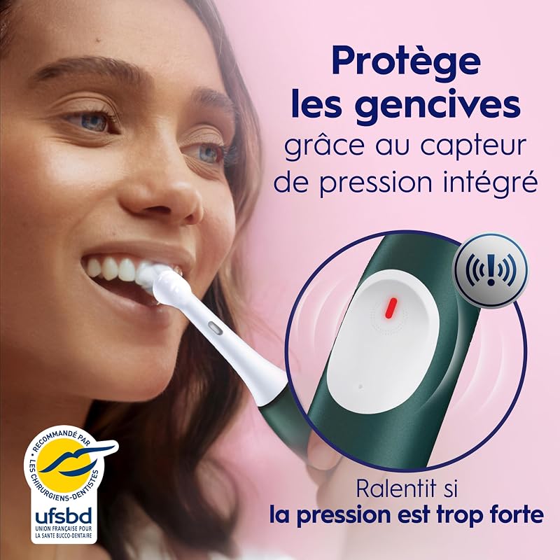 Brosse à Dents Electrique iO 2 avec 1 Brossette, Vert Forêt