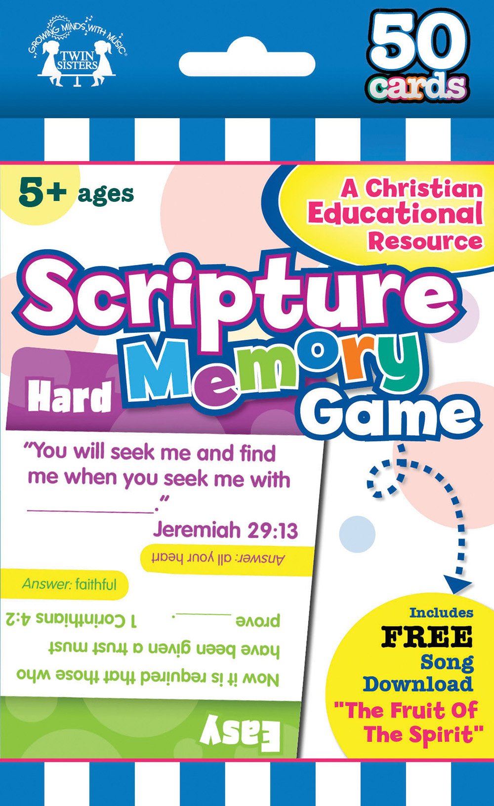 Read Scripture Memory Christian 50Count Game Cards (I'm Learning the