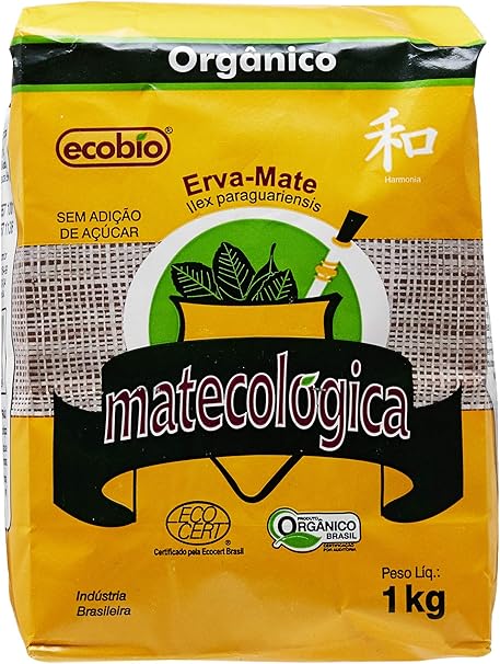 Erva Mate Orgânica Ecobio Produto Orgânico