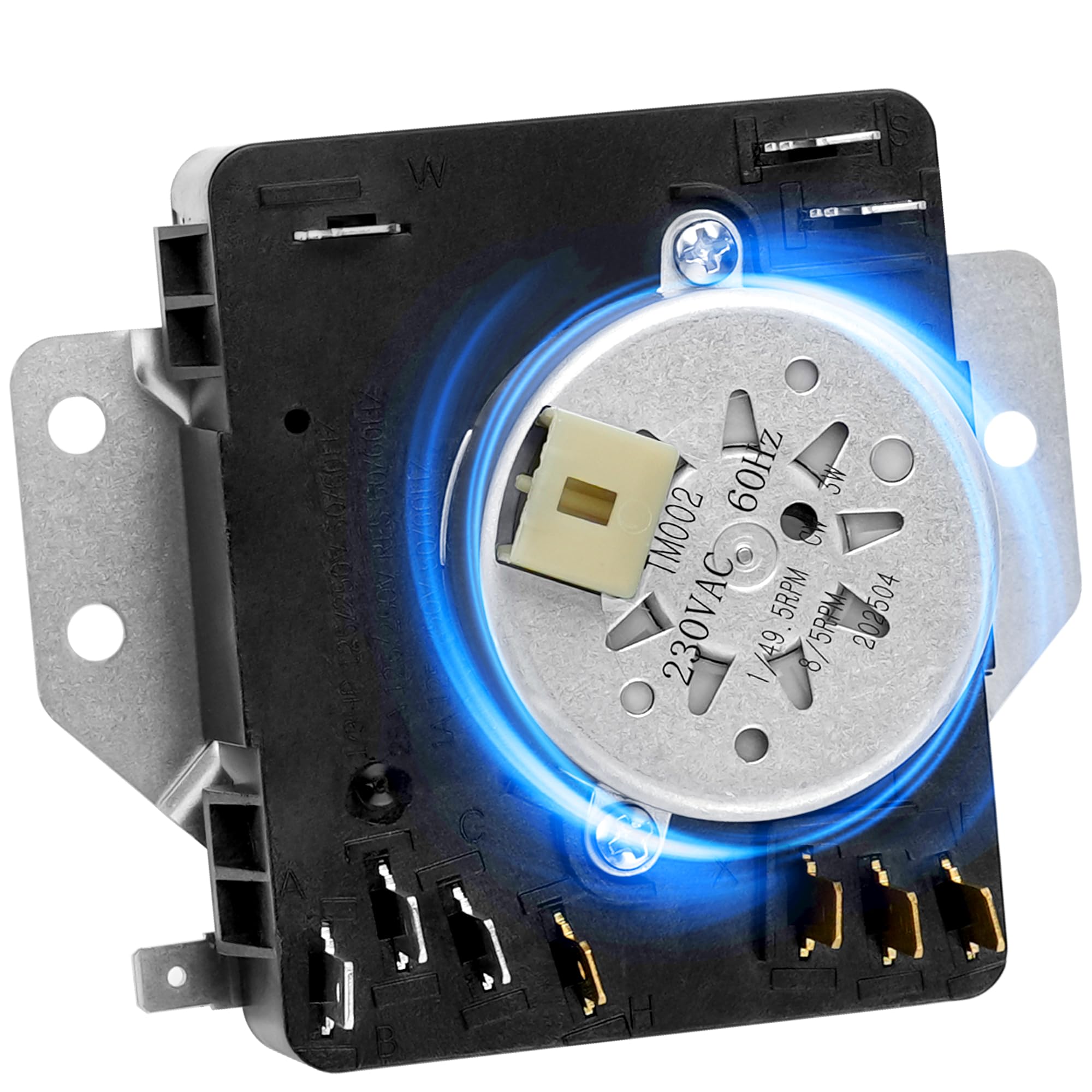 View 1 of 2-Year Warrant? W10185982 WPW10185982 Dryer Timer for Whirlpool Maytag WED4815EW1 WED5100VQ1 WED4800BQ1 WGD4800XQ0 WED4810EW1 WED4800XQ0 Replace 418-618-20-B5 PS11749831230V 60Hz by Cenipar