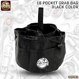 Graintex 18 Pocket Rip-stop Canvas Grab Bag Tool Organizer Pouch Drawstring view 2