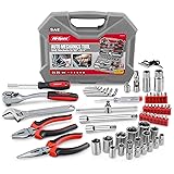 Hi-Spec Tools 67pc SAE Auto Mechanics Hand Tool Kit