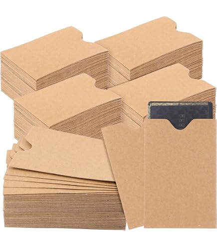 kraft gift card sleeve Amazon.com : Glenmal 1200 Pcs Gift Card Sleeves Holder 3.5'' x 2.4'' Blank  Hotel Key ID Card Holder Sleeve Kraft Envelopes Business Cover Protector  for Keys : Office Products
