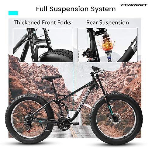 Full Suspension Downhill Fat Bike Dual Suspension Giant Glory