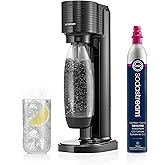 SodaStream Gaia Sparkling Water Maker, Black