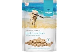 Caledon Farms Beef Liver Bites Freeze Dried 150 Grams