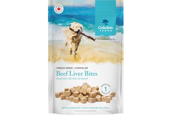 Caledon Farms Beef Liver Bites Freeze Dried 150 Grams