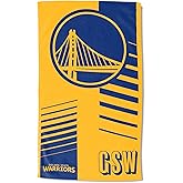 Northwest NBA Golden State Warriors Oversized Microfiber Beach Towel, 40 x 72 Inches – Quick Dry, Sand Resistant, Lightweight, Highly Absorbent, Riser Design