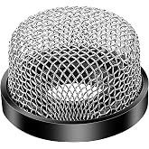 3/4 Inch-14 Stainless Steel Mesh Strainer for Livewell Pumps, 1 Pack | Blocks Debris &amp; Fish Scales, Corrosion-Resistant Mesh, Molded PVC Base, For Aerator Pumps, HVAC Drains &amp; Garden Hoses