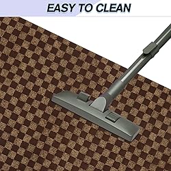 Custom Size Backed Non-Slip Area Rugs Runner, Easy
