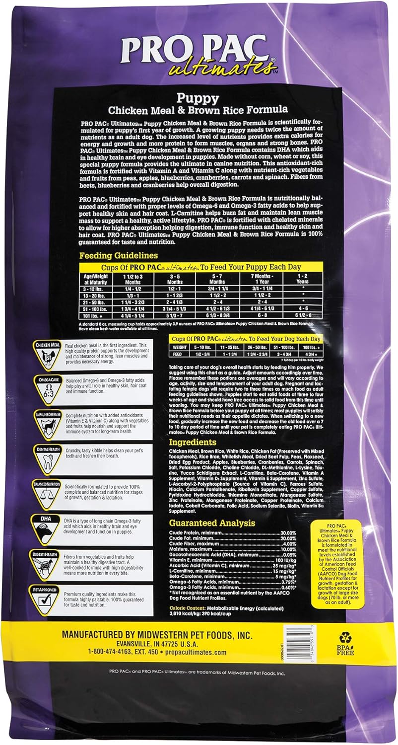 midwestern pro pac ultimates dry dog food