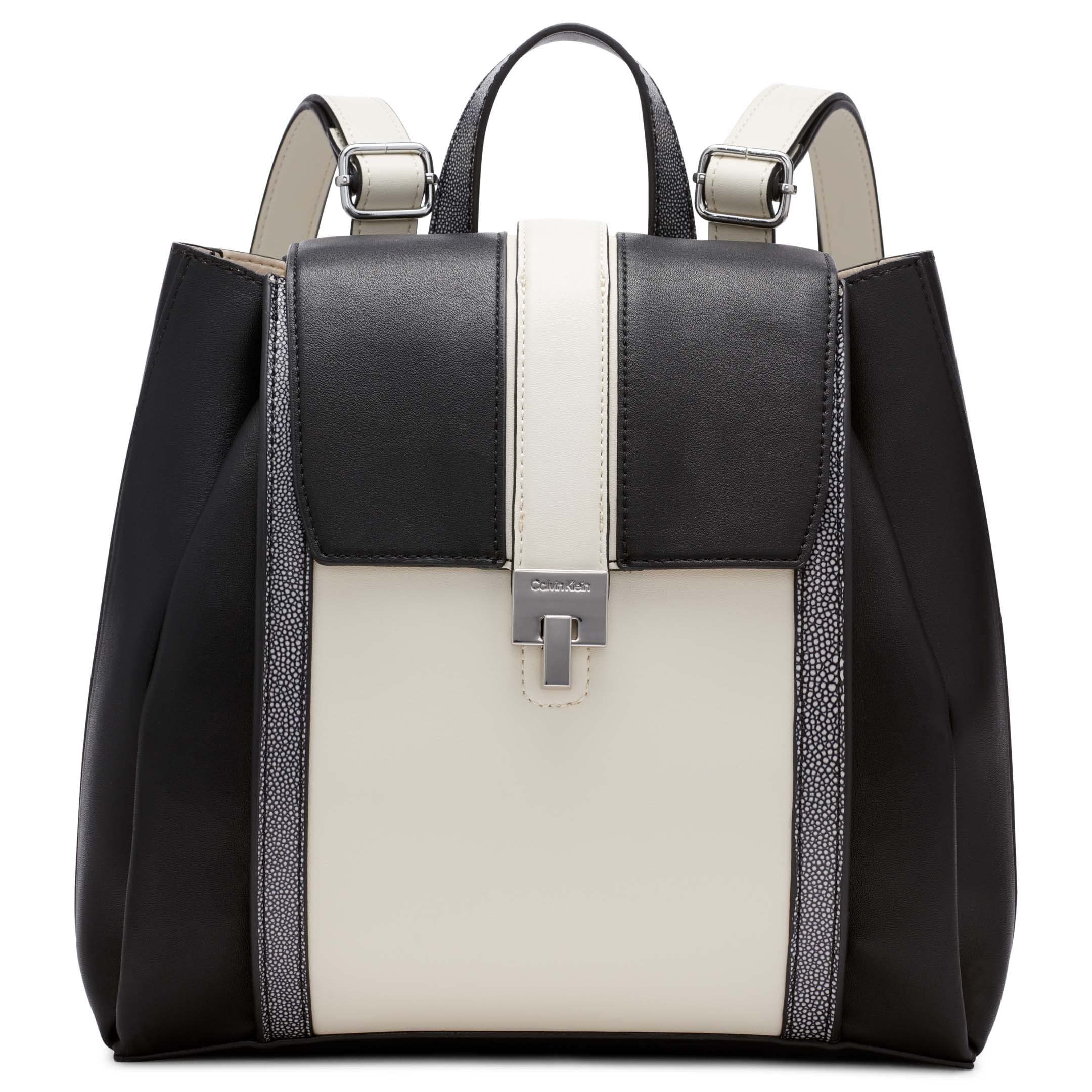 Calvin Klein Sahara Flap Turnlock Backpack