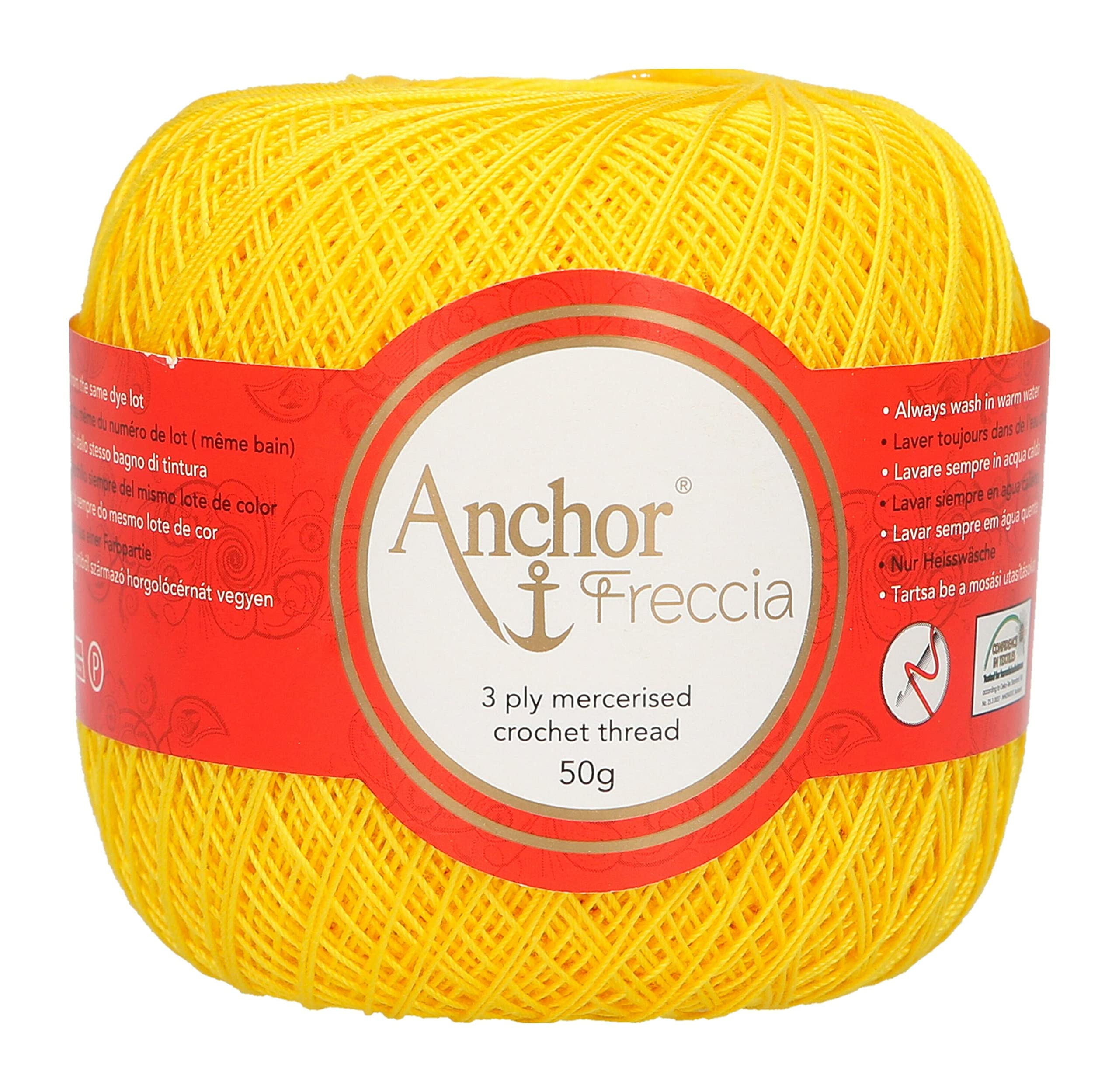 Anchor Crochet Yarn, Cotton, 290, Stärke 16