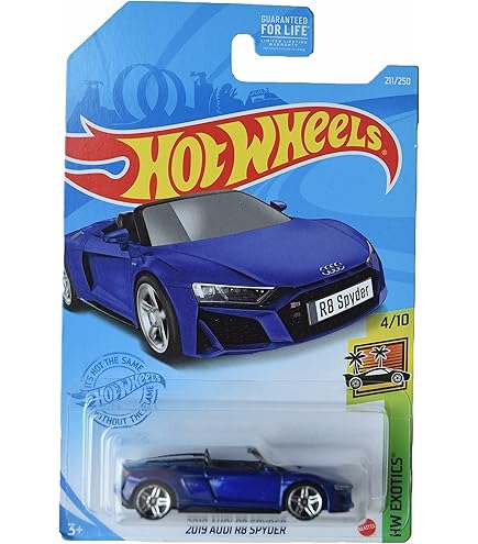 Hot Wheels 2020 Factory Fresh #175 &ndash; Audi R8 Spyder 2019 Bianca, Scala 1:64