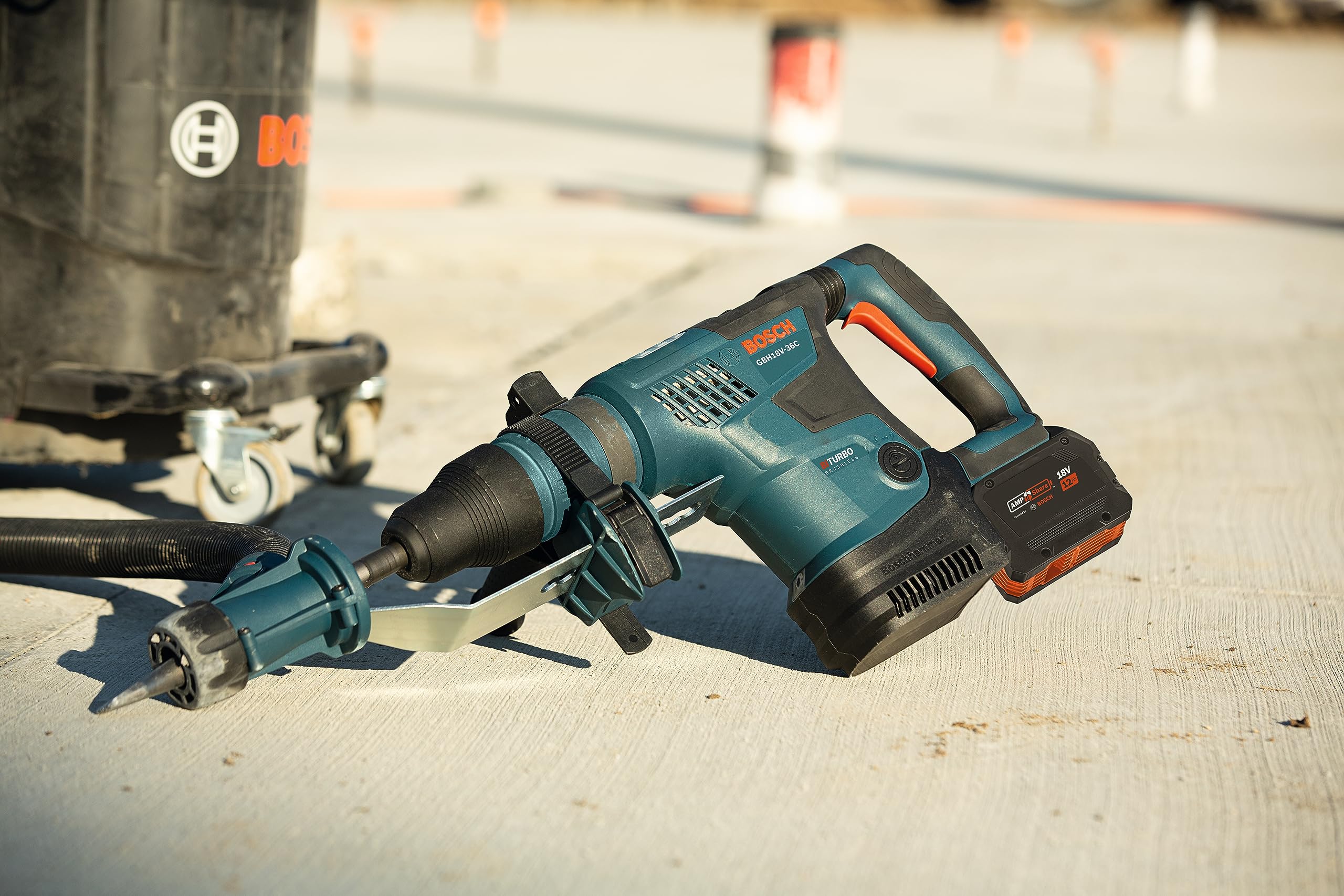 Bosch GBH18V-36CN PROFACTOR 18V Hitman Connected-Ready SDS-max® 1-9/16 In. Rotary Hammer (Bare Tool)