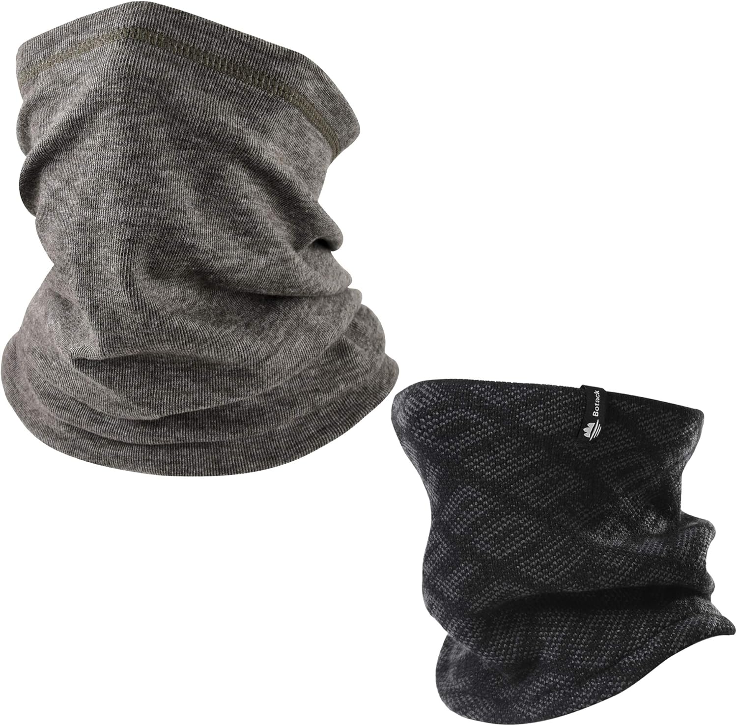 EXski Winter Neck Warmer Bundle Ski Neck Warmer (Black) at Amazon