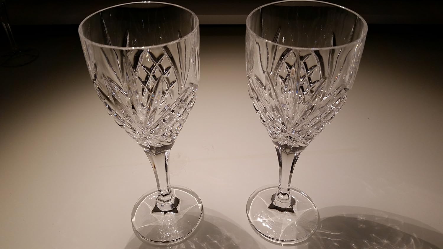 Rockingham Crystal Wine Glasses, Set of 2 Amazon.co.uk Kitchen & Home